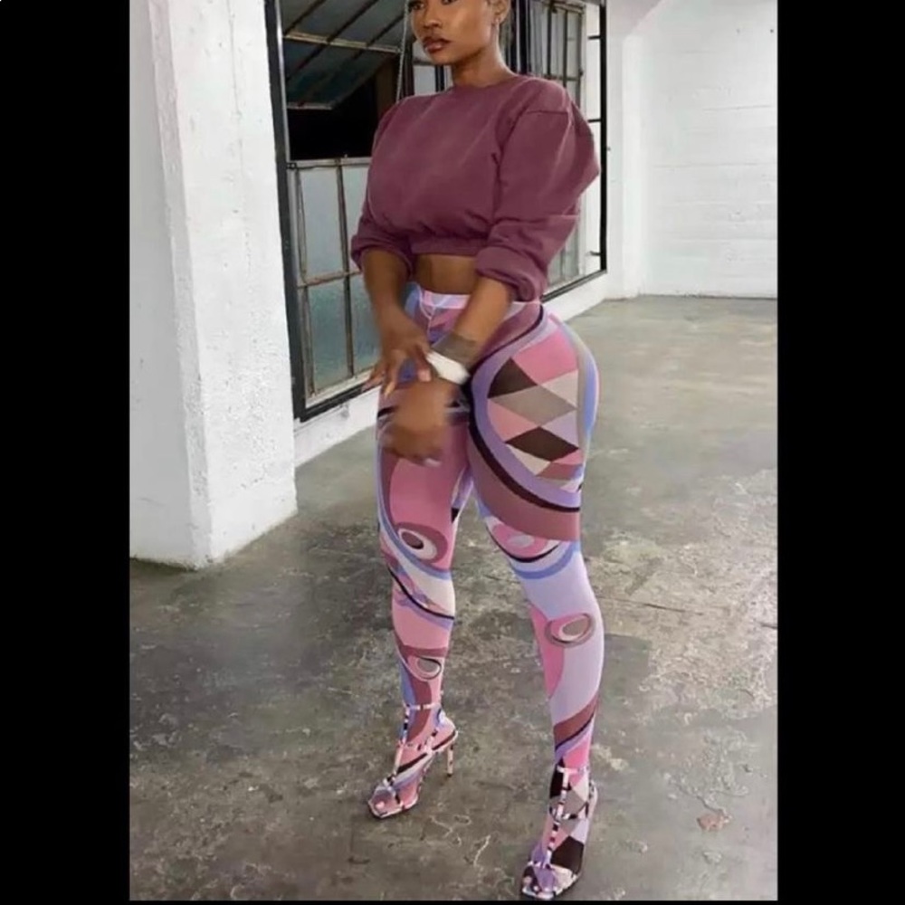 Multi Color Leggings